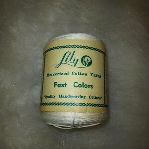 YARN Vintage Lily's Mercerized Cotton thread for weaving and crocheting